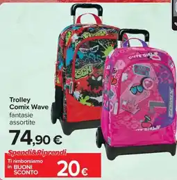 Carrefour Iper Trolley Comix Wave offerta