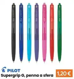 Paniate Pilot Supergrap G, penna a sfera offerta
