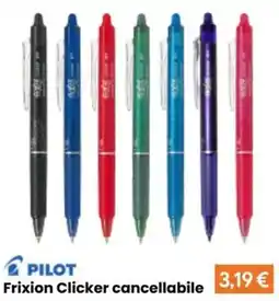 Paniate Pilot Frixion Clicker cancellabile offerta
