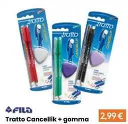 Paniate Tratto Cancellik + gomma offerta