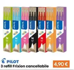 Paniate Pilot Frixion cancellabile offerta