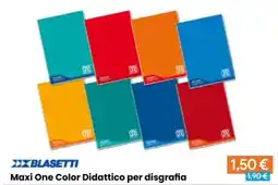 Paniate Maxi One Color Didattico per disgrafia offerta
