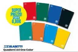 Paniate Blasetti Quaderni A4 One Color offerta