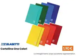Paniate Cartellina One Colori Blasetti offerta