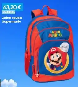 Paniate Zaino scuola Supermario offerta