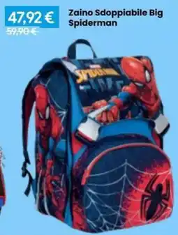 Paniate Zaino Sdoppiabile Big Spiderman offerta