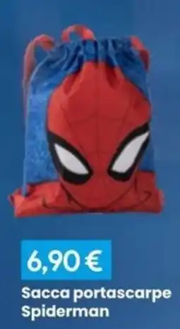 Paniate Sacca portascarpe Spiderman offerta
