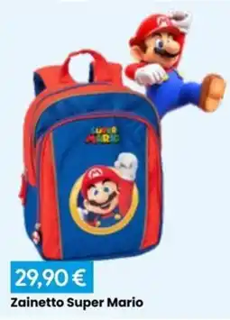 Paniate Zainetto Super Mario offerta