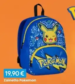 Paniate Zainetto Pokemon offerta