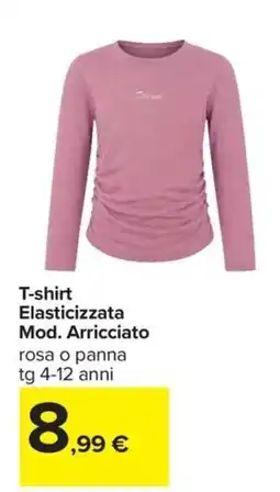 Carrefour Iper T-shirt Elasticizzata Mod. Arricciato offerta