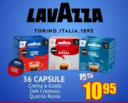 Schiavotto Lavazza Crema e Gusto Dek Cremoso Qualità Rossa offerta
