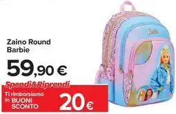 Carrefour Iper Zaino Round Barbie offerta
