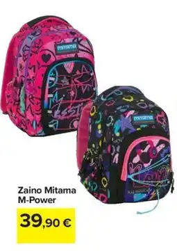 Carrefour Iper Zaino Mitama M-Power offerta