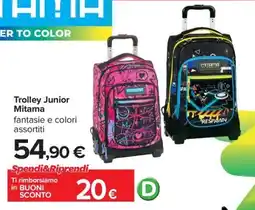 Carrefour Iper Trolley Junior Mitama offerta