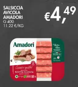 Coal City Salsiccia avicola Amadori offerta