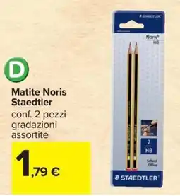 Carrefour Iper Matite Noris Staedtler offerta