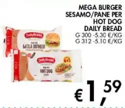 Coal City DailyBread Mega Burger offerta