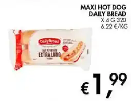 Coal City Maxi hot dog daily bread offerta