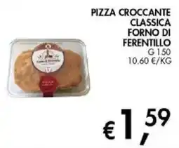 Coal City Pizza croccante classica forno di ferentillo offerta