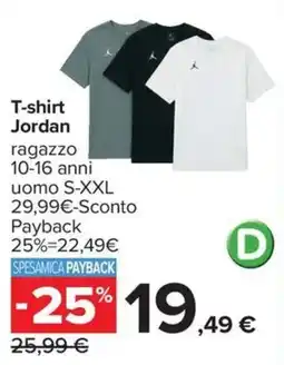 Carrefour Iper T-shirt Jordan ragazzo offerta