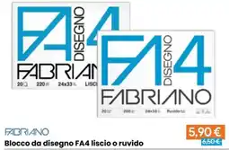 Paniate Blocco da disegno FA4 Fabriano offerta