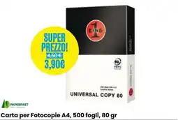 Paniate Universal Copy 80 offerta