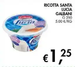 Coal City Ricotta Santa Lucia Galbani offerta