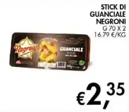 Coal City Stick di guanciale Negroni offerta