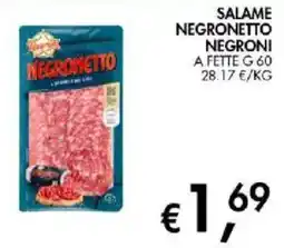 Coal City Salame Negronetto offerta