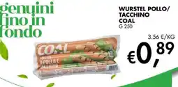 Coal City Wurstel pollo e tacchino Coal offerta
