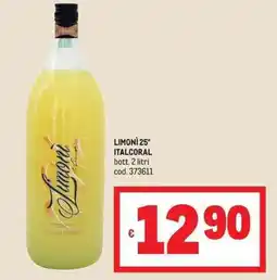 Metro Limonì 25° Italcoral offerta