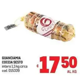 Metro Guanciamia Coccia Sesto offerta