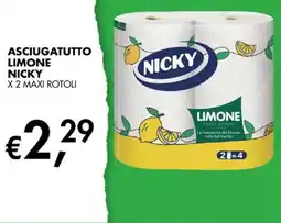 Coal City Asciugatutto limone Nicky offerta