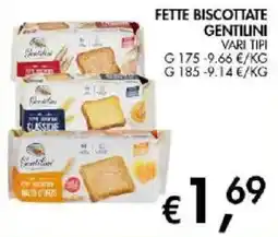Coal City Fette biscottate Gentilini vari tipi offerta