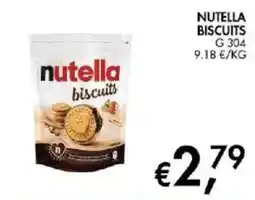 Coal City Nutella biscuits offerta
