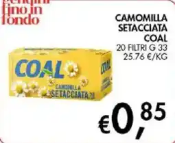 Coal City Coal camomilla setacciata offerta