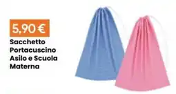Paniate Sacchetto Portacuscino Asilo e Scuola Materna offerta