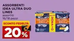 Alì Supermercati Assorbenti Idea Ultra Duo Lines offerta