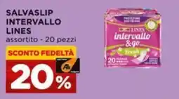 Alì Supermercati Salvaslip intervallo lines offerta