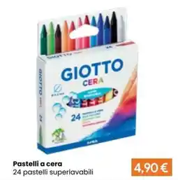 Paniate Pastelli a cera Giotto offerta