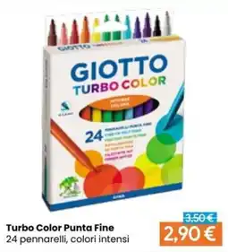 Paniate Giotto Turbo Color Punta Fine offerta