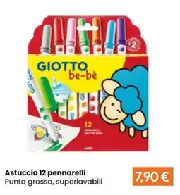 Paniate Giotto be-bè pennarelli offerta