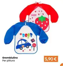 Paniate Grembiulino Per pittura offerta