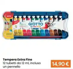 Paniate Tempera Extra Fine Giotto offerta