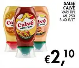 Coal City Salse Calvé offerta