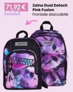 Paniate Zaino Dual Detach Pink Fusion offerta