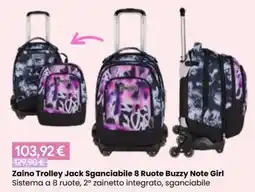 Paniate Zaino Trolley Jack offerta