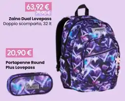Paniate Zaino Dual Lovepass offerta