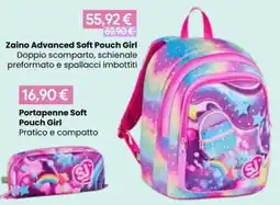 Paniate Zaino Advanced Soft Pouch Girl offerta