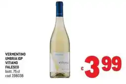 Metro Vermentino Vitiano offerta